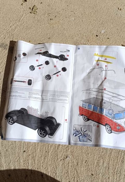 Puzzle 3d vw pão de forma