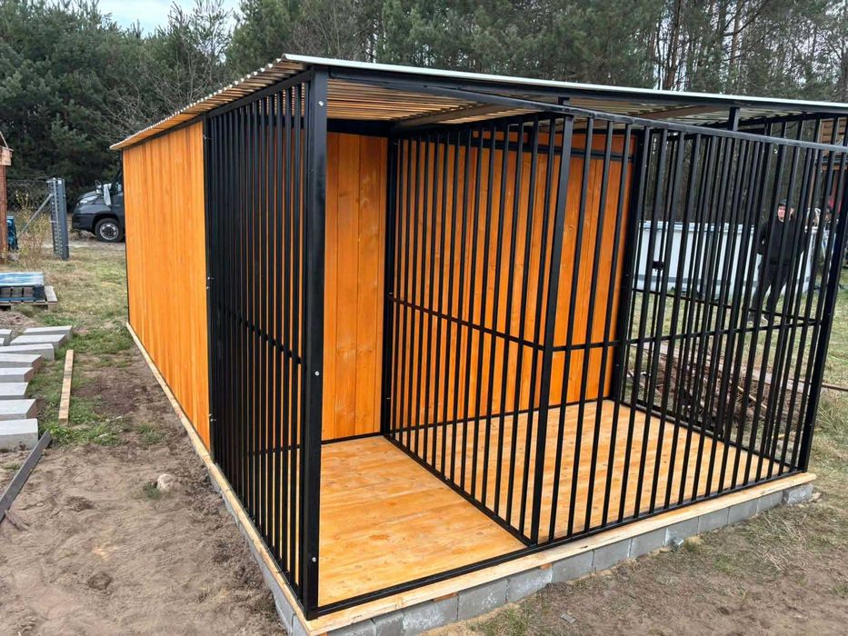 Kojec dla psa,klatka zewnętrzna