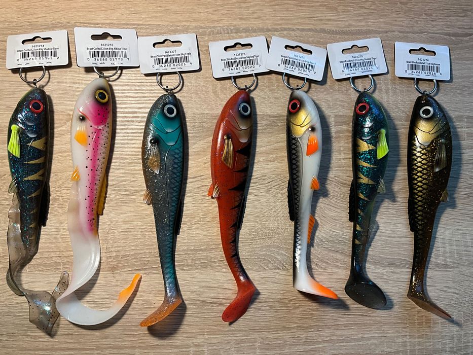 Gumy Abu Beast edycja 2025, duże gumy na szczupaka