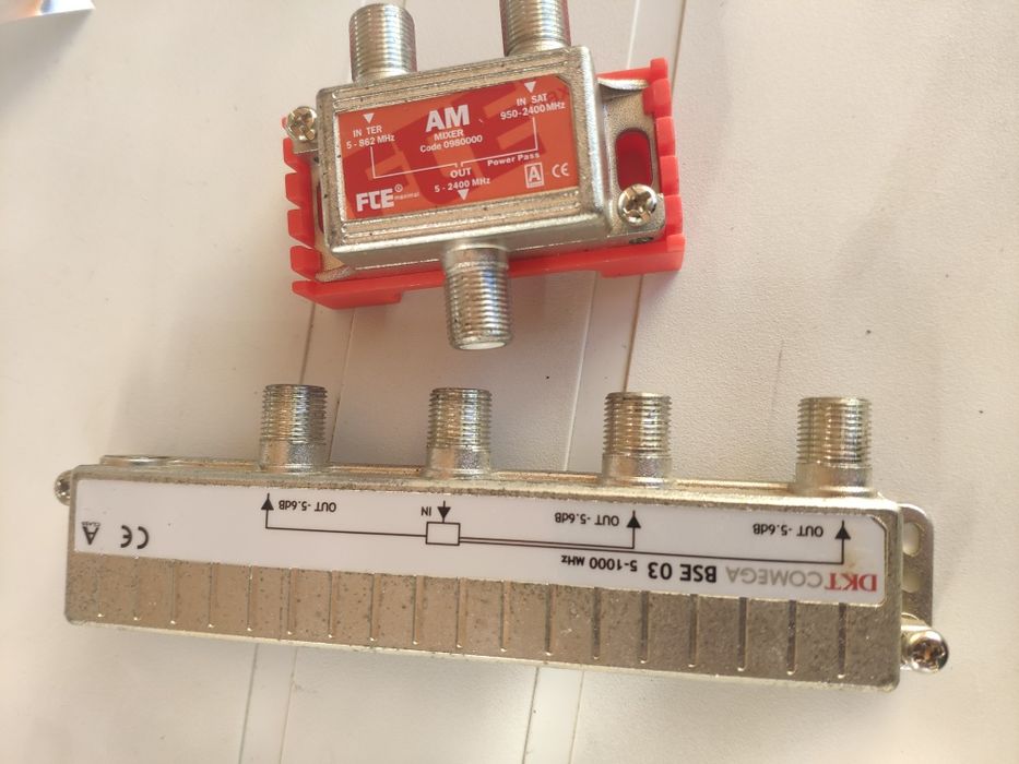 Coaxial splitter for TV64171762695553121