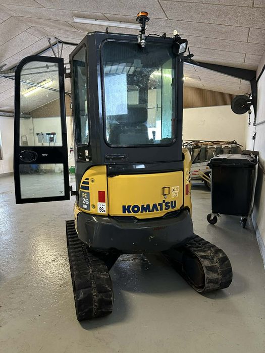 Komatsu PC26-3 MR hydrauliczna skarpówka Minikoparka koparka