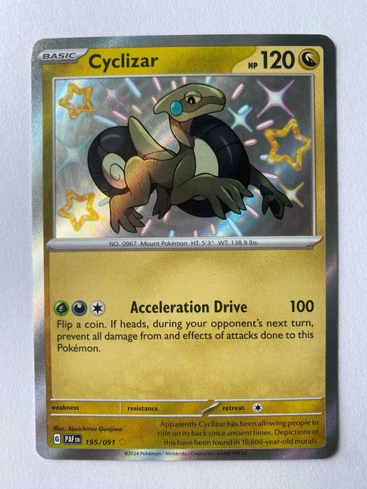 Karta Pokemon: Cyclizar (PAF 195) / Paldean Fates