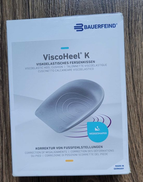 Bauerfeind ViscoHeel orteza stawu skokowego stopy 2szt para 41-47 NOWE