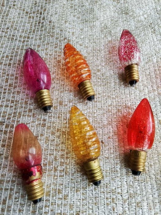 Żaróweczki choinkowe PRL