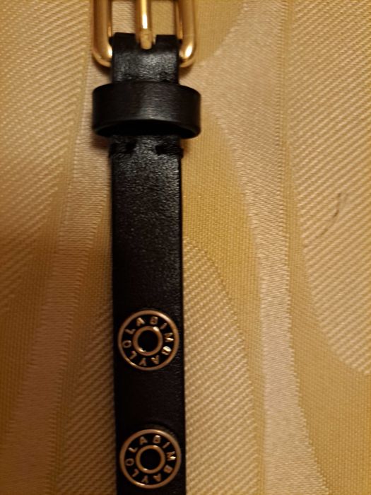 Pulseira Bimba y Lola preta e dourada