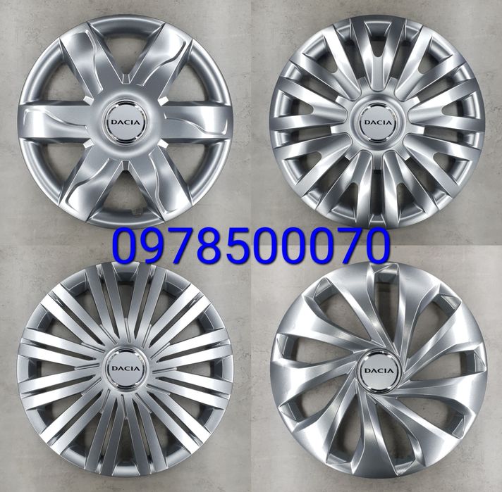 Ковпаки Dacia Sandero Logan Duster Dokker Lodgy Колпаки Дачія