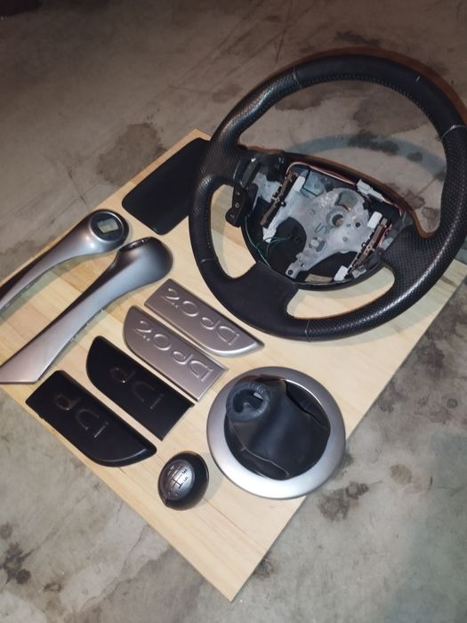 Megane 2 fase 2 / Volante Pele, Porta objetos e mais