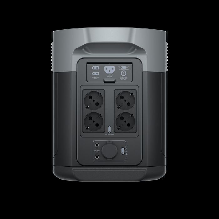 EcoFlow DELTA 2 Max 2048Wh + Painel Solar EcoFlow 160W