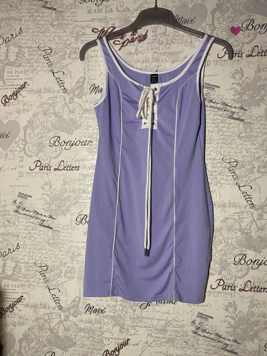 Літня сукня Shein лавандового кольору