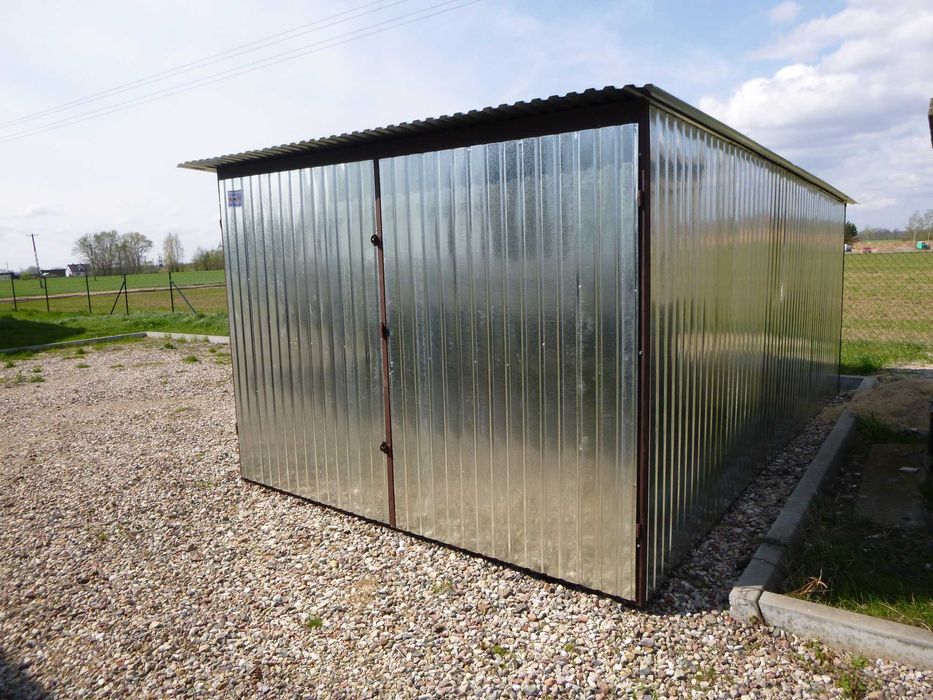 Garaż Blaszany Schowek 3x5 3x6 4x6 Wymiary Producent PROMOCJA