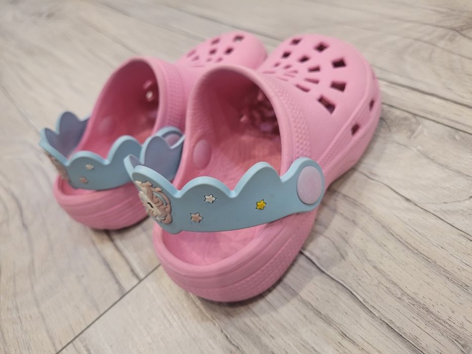 Buty klapki crocks r. 25 na basen, działkę, po domu