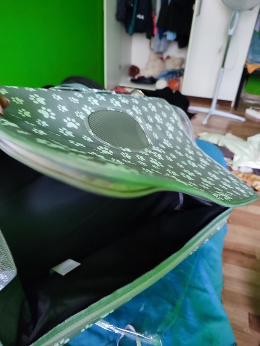 Dwa transportery dla psa