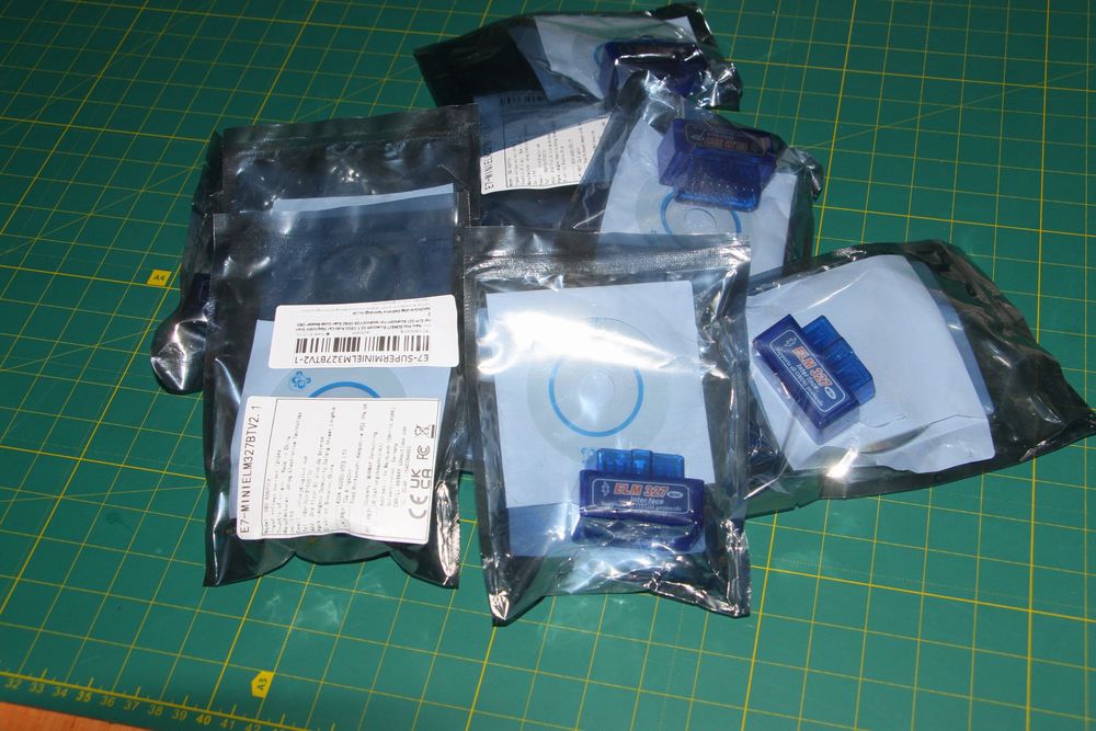 OBD2 Bluetooth адаптер ELM327 V2.1