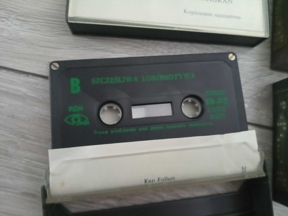 Kasety magnetofonowe Klucz do Rebeki 14 szt PRLL