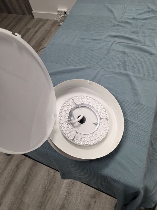 Candeeiro de teto IKEA NYMÅNE LED branco