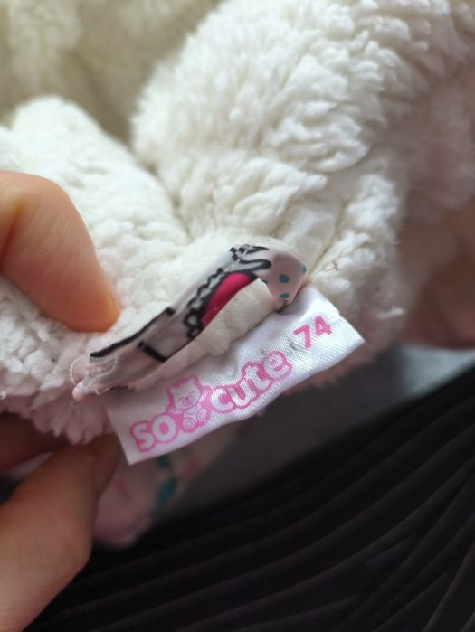 Kombinezon zimowy ocieplany dla dziewczynki So Cute 74 cm