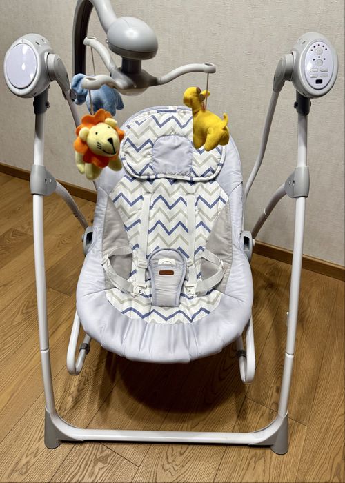Крісло-гойдалка 3 в  1 Carrello Nanny