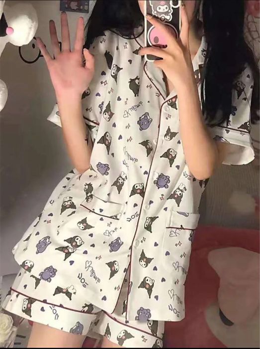 Пижама Hello kitty, Cinnmaroll, Kuromi для девочек 10-15 лет