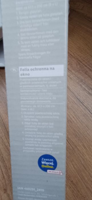Folia okienna samoprzylepna