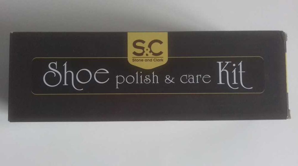 Stone & Clark - kit para limpar e engraxar sapatos