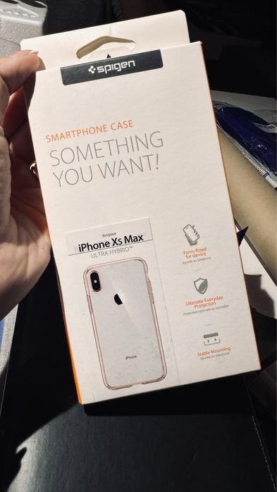 Etui spigen iphone xs max blady roz