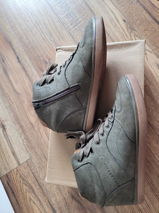 Sneakersy Diverse rozm 36 khaki stan bdb
