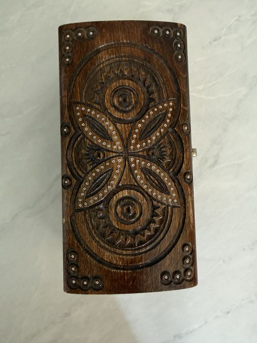 Шкатулка деревʼяна ручна робота hand made