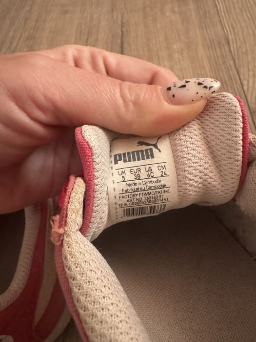 Różowe buty PUMA romiar 38