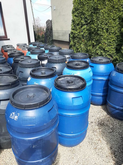 Beczka plastikowa 220l-250 Spożywka super stan