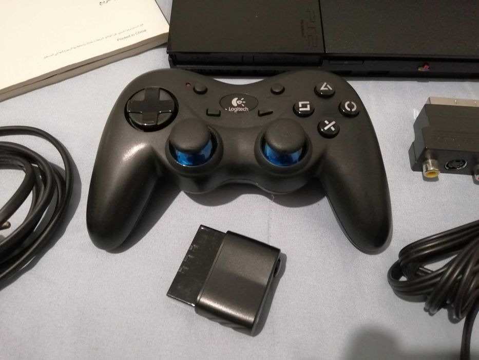 Playstation 2 com jogos incluídos