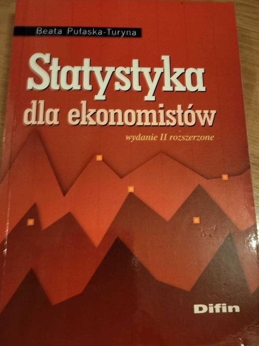 Statystyka dla ekonomistów Beata Puławska-Turyna