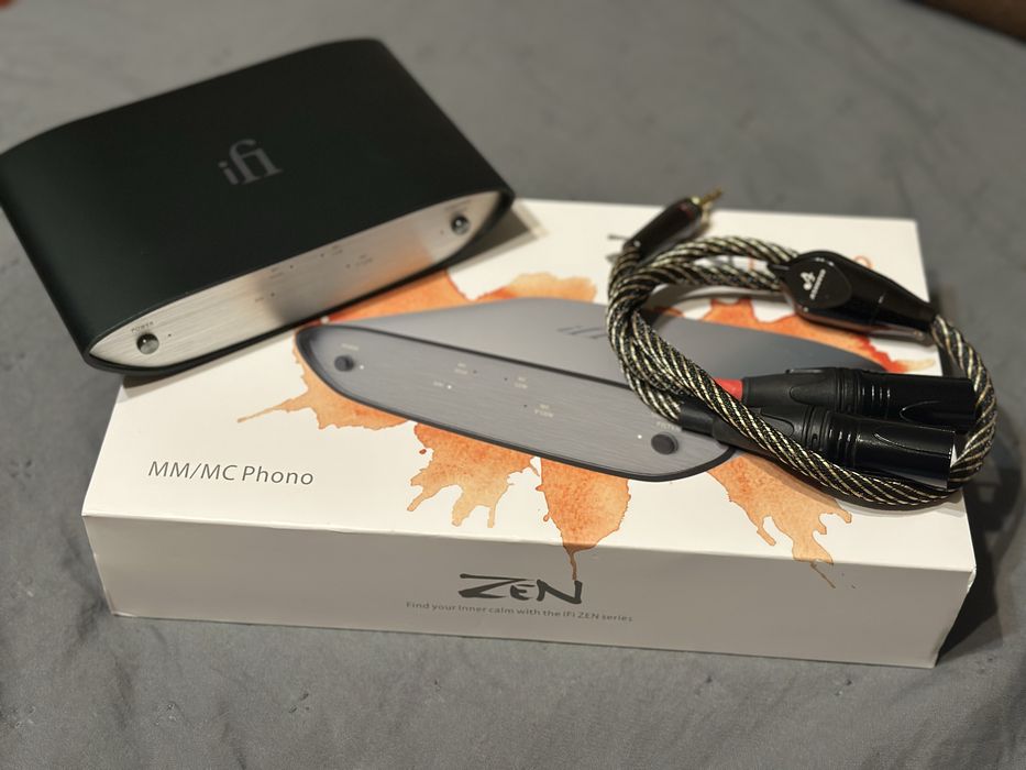 Фонокоректор iFi ZEN Phono MM/MC з балансним кабелем