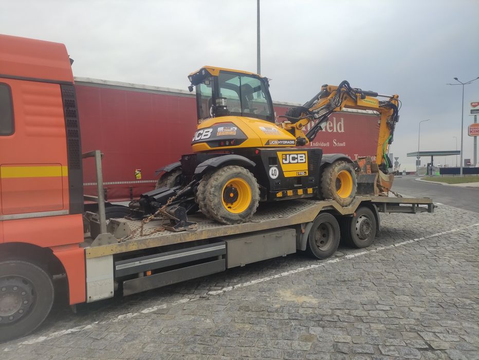 TRANSPORT, przewóz ciągników i maszyn budowlanych Bełchatów Laweta 16
