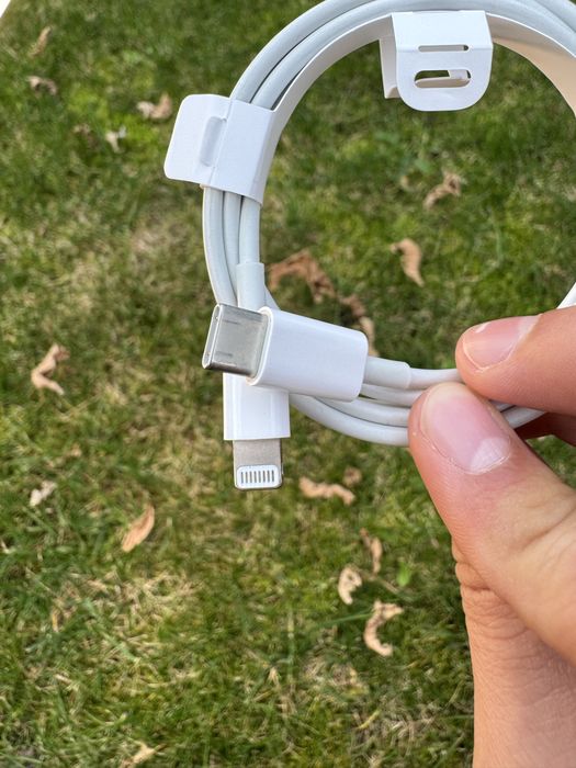 Ładowarka Lighting, USB-C