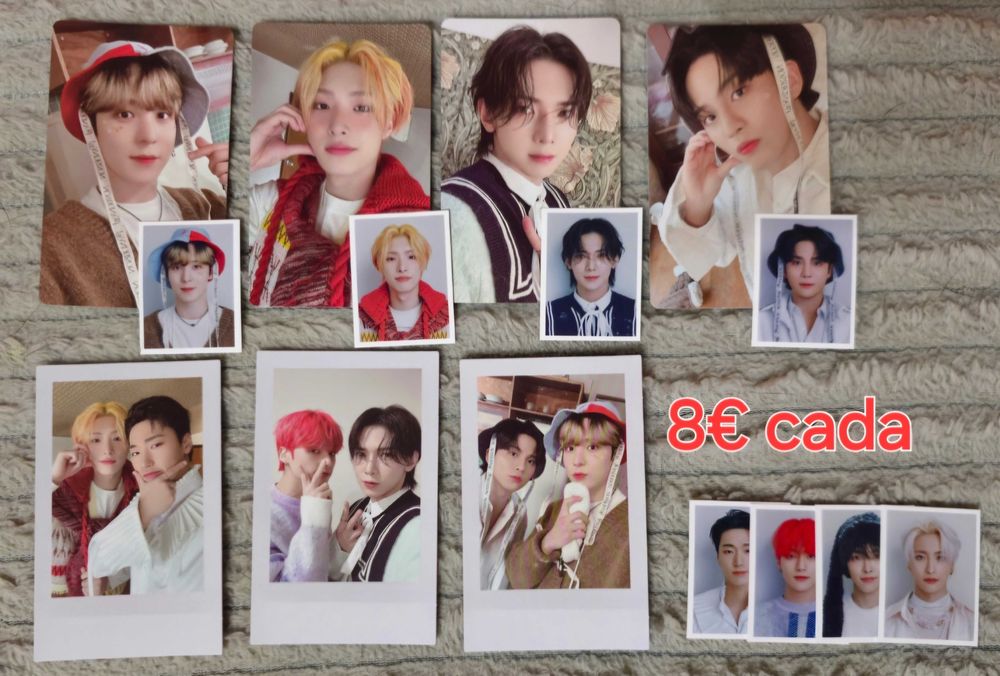 Photocard kpop - Ateez, TXT, BTS, Enhypen