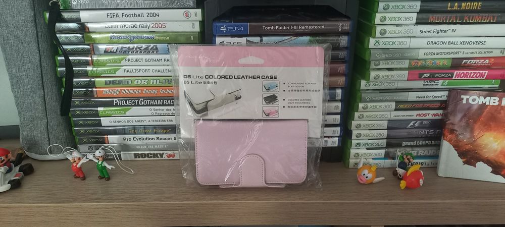 Conjunto acessórios Nintendo DS Lite tudo selado