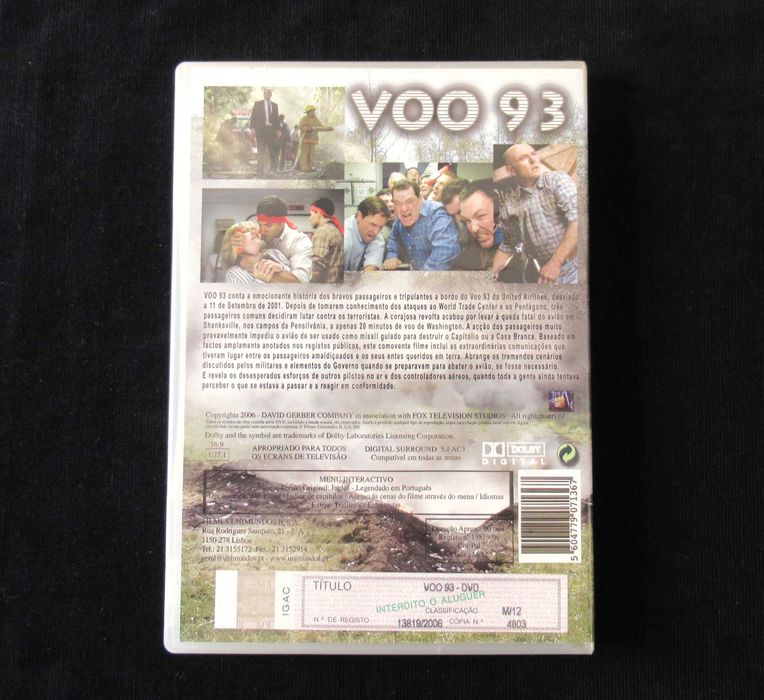 Voo 93 - DVD (Ref. 12)