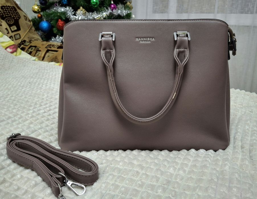 Сумка жіноча с трьома відділами