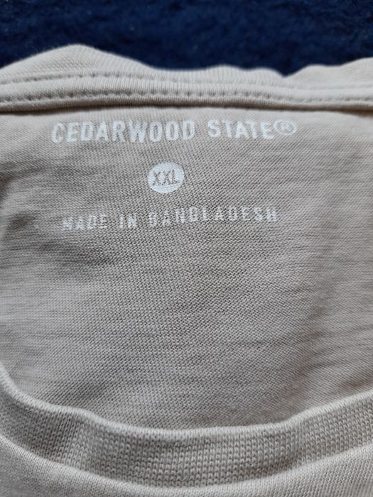 T-shirt męski XXL beżowy