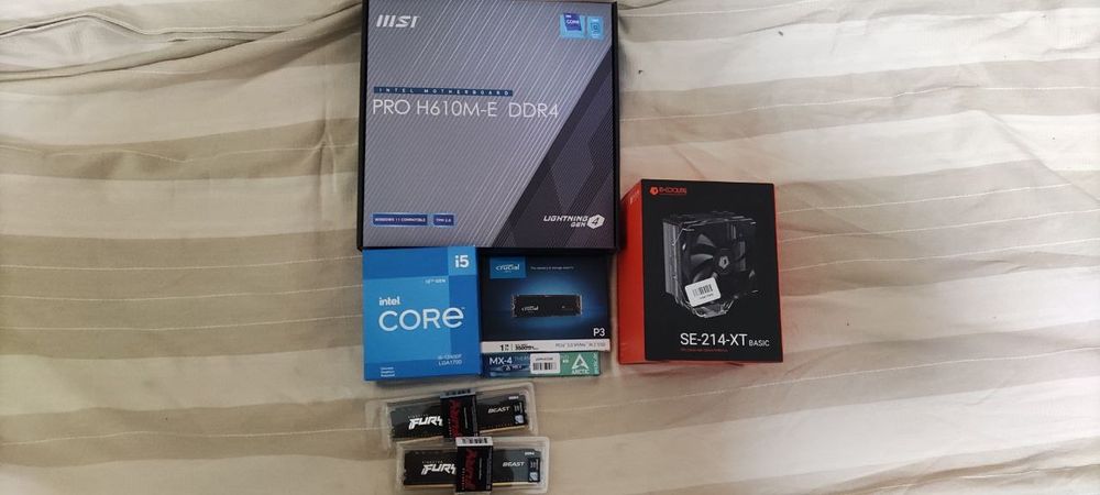 Продам компьютер i5 12400f Gtx 1080 32Gb DDR4 3200