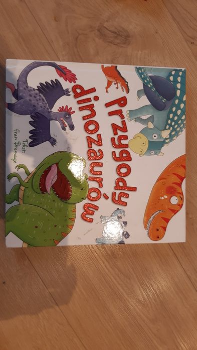 Przygody dinozarow książka dzieci