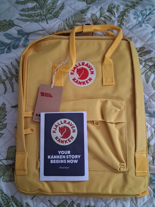 Plecak Fjallraven Kanken, 16l, żółty