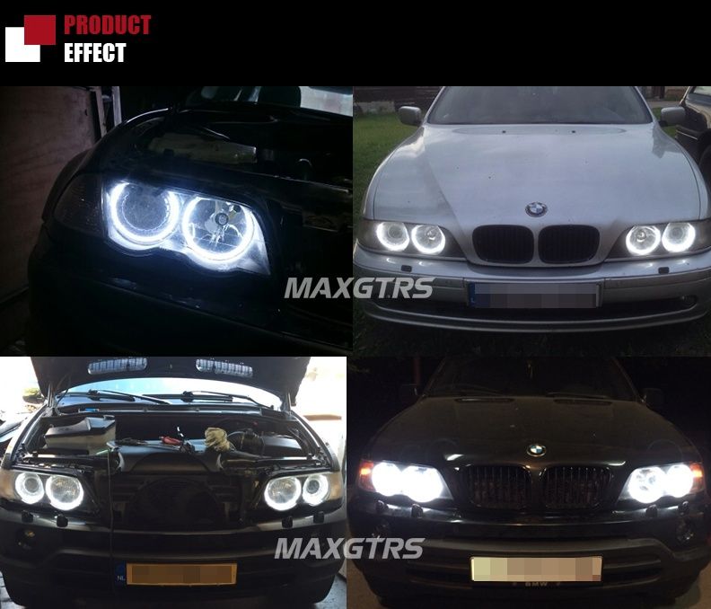 Ангельские глазки кольца 131 мм CCFL для BMW E53 E46 E36 E39 E38 LED