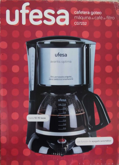 Cafeteira Ufesa Avantis Optima
