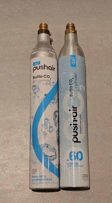 2x Dafi pełne butle nabój pasuje do Dafi Brita Philips Sodastream
