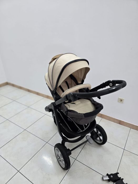 Carrinho de Bebé 3 em 1 ZY Baby – Em Excelente Estado!64332086094339123