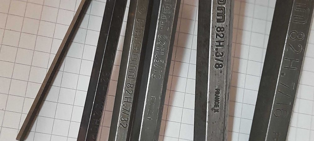 6 Chaves sextavadas em polegadas 82H – Facom