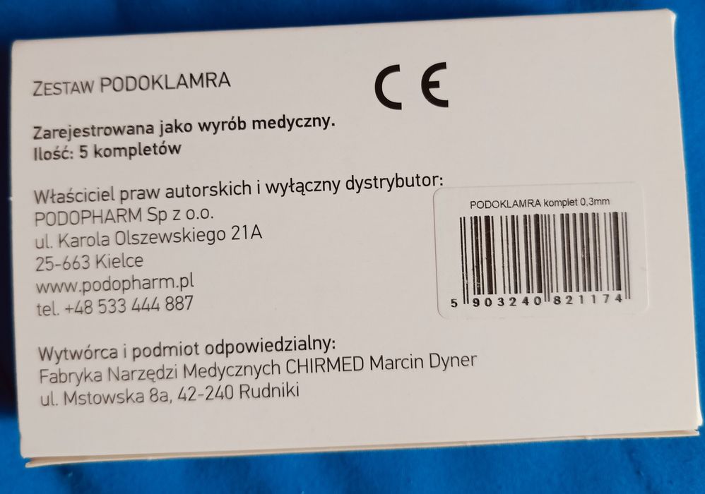Podoklamra "Podopharm"
