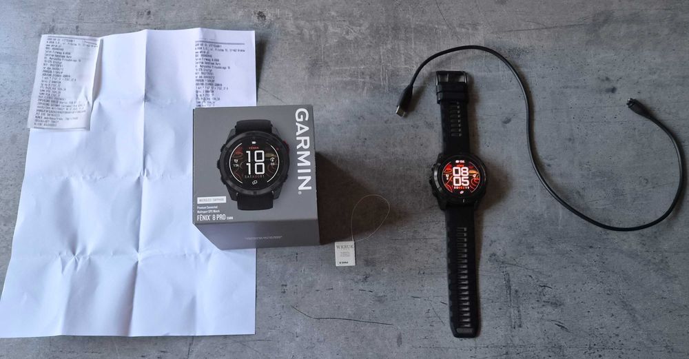 Garmin 8 Pro Microled na gwarancji Możliwa wysyłka