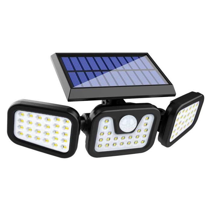 Projetor Solar de Movimento Noturno 3 em 1 - Novos